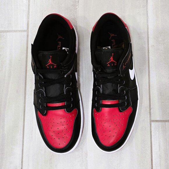 Air Jordan 1 Low FlyEase “Bred” | Size 12 · DM1206-066 main image 4